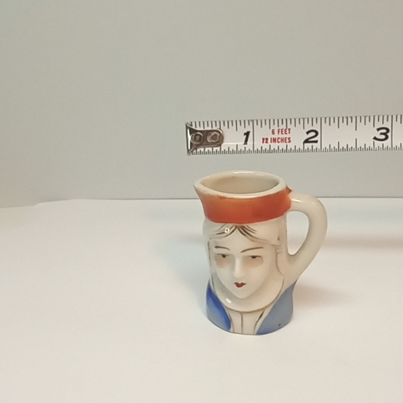 Vintage made in Occupied Japan mini Toby pitcher creamer. No flaws - Picture 5 of 5